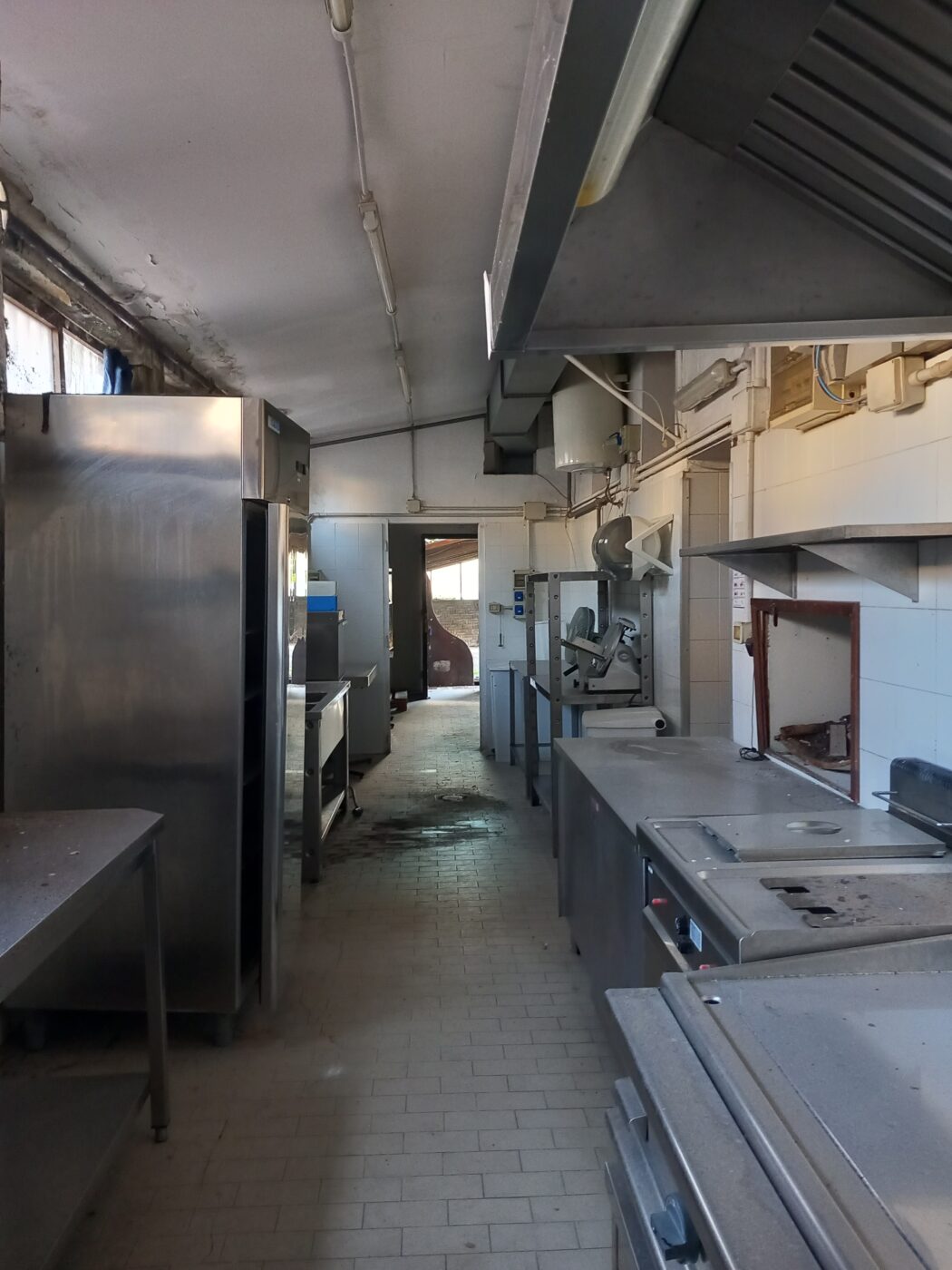 Cucina professionale da smantellare